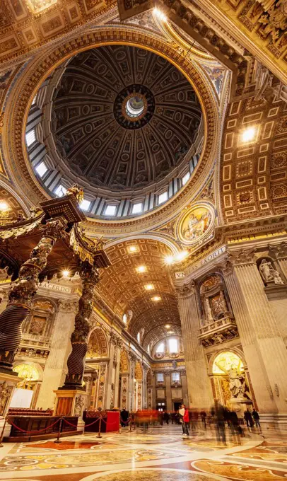 Papal Altar, St. Peter's Basilica; Rome, Italy