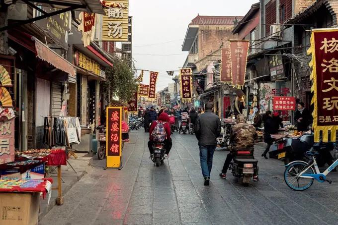 Luoyang Old Town District; Luoyang, Henan Province, China