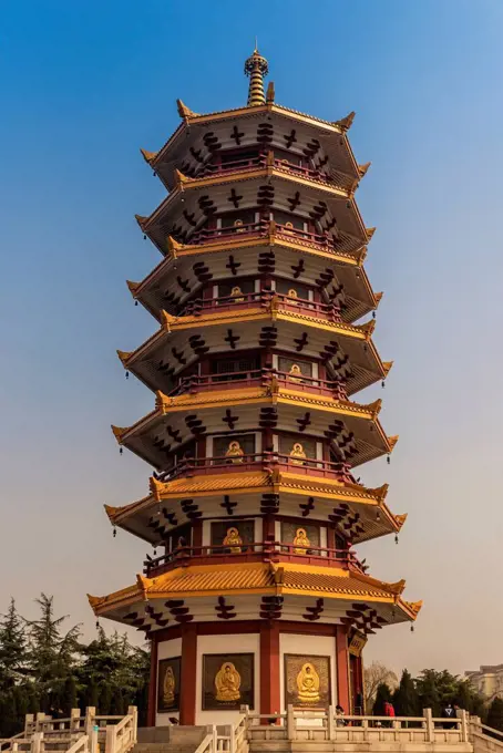 Qibao Buddhist Pagoda, Minhang District; Shanghai, China