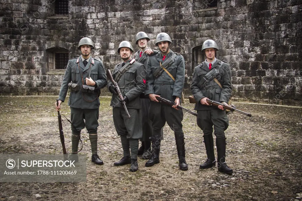 Carabinieri, World War II, Historical reenactment