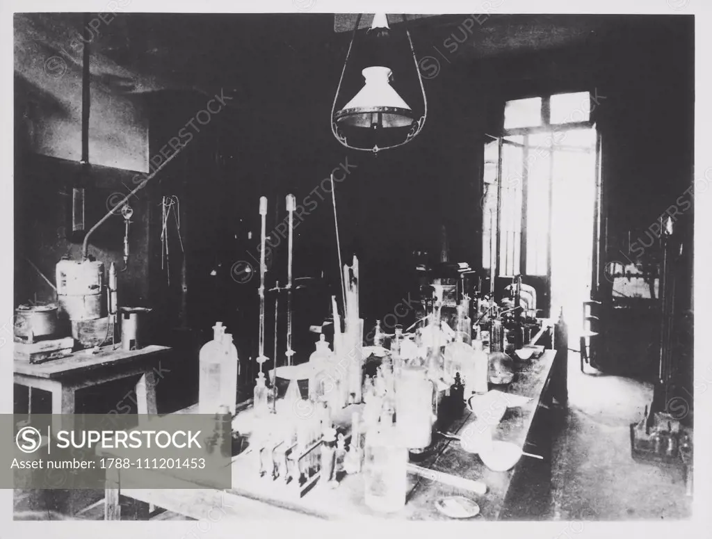 Louis Pasteur's laboratory in Paris