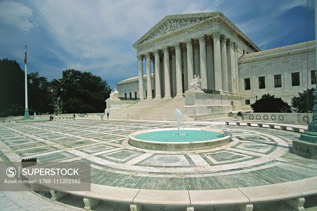 United States Supreme Court Building, 1935, Washington DC, District of Columbia, United States of America, 20th century.