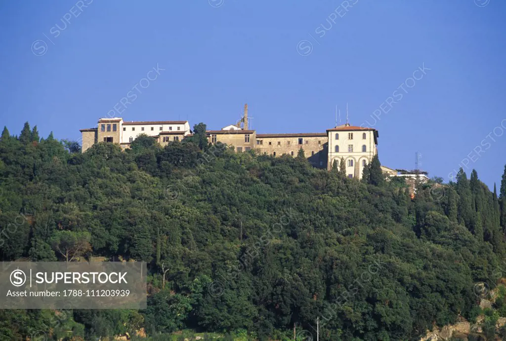 Saint Domenico Convent, Fiesole, Tuscany, Italy, 15th century.