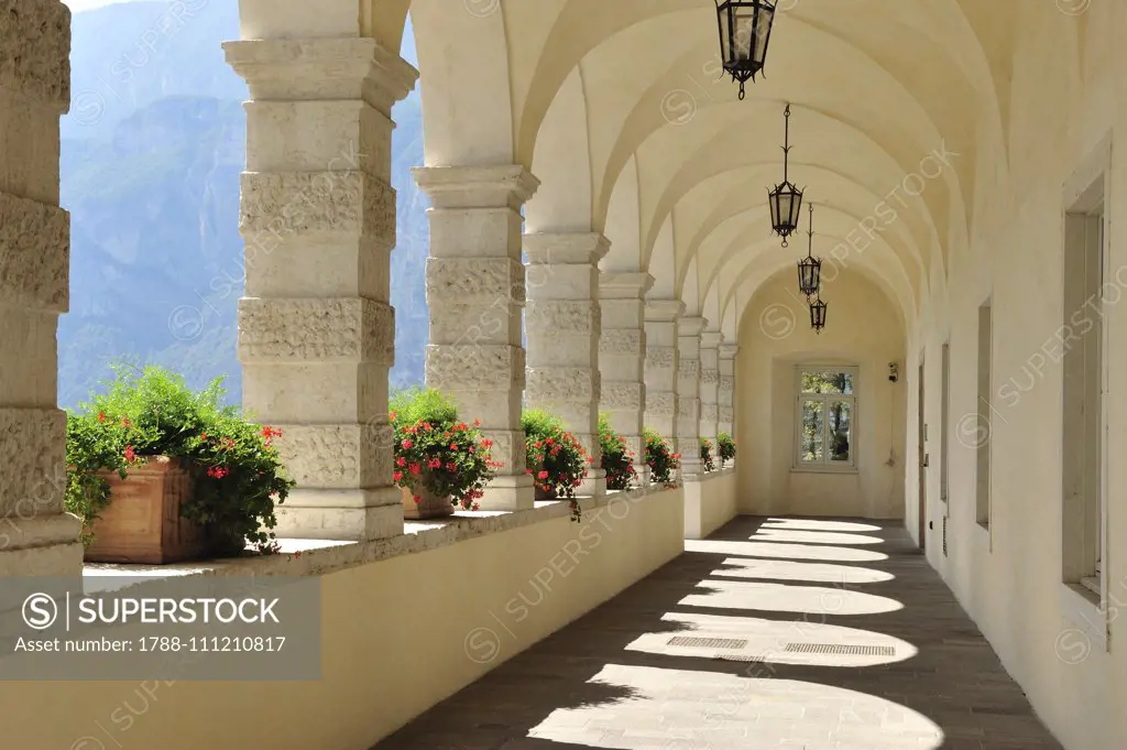 The agrarian Institute of San Michele all'Adige, 1874, Piana Rotaliana, Trentino-Alto Adige, Italy.