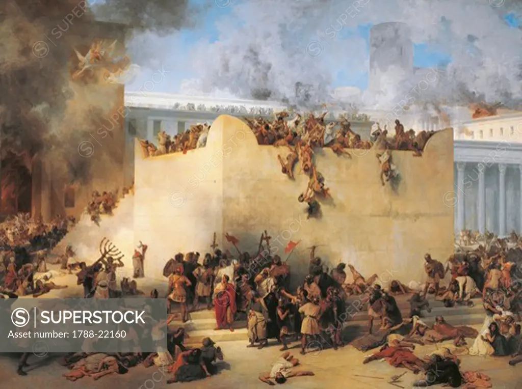 Italy, Lombard, Destruction of Temple of Jerusalem