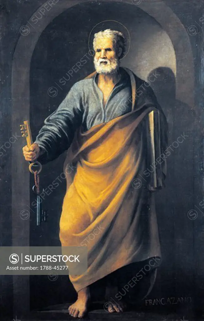 St Peter, by Cesare Fracanzano (1600-1652).