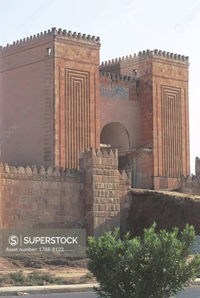 Doorway of a building, Nineveh, Mosul, Iraq