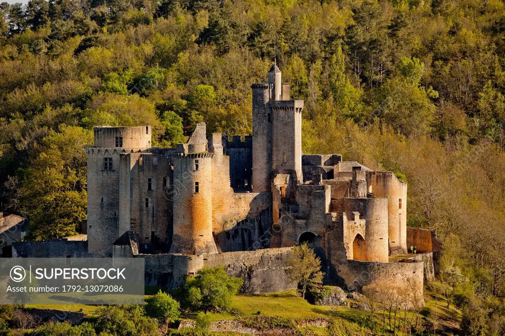 France, Lot et Garonne, Bas Quercy, Fumel, Chateau de Bonaguil