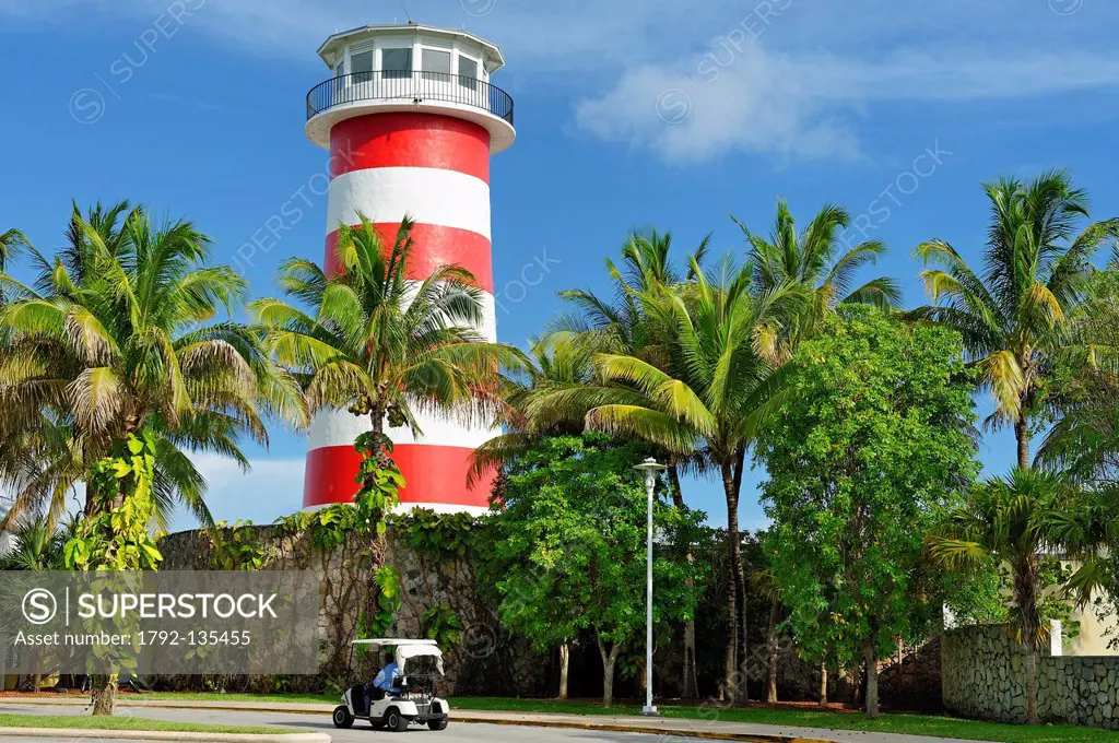 Bahamas, Grand Bahama Island, Freeport, Port Lucaya, lighthouse