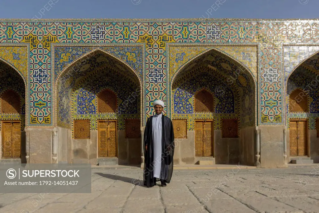 Iran, Isfahan Province, Isfahan, madrassa of sheikh lotfollah mosque