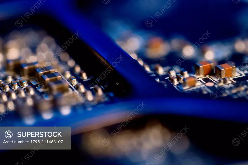 Close-up of circuit board