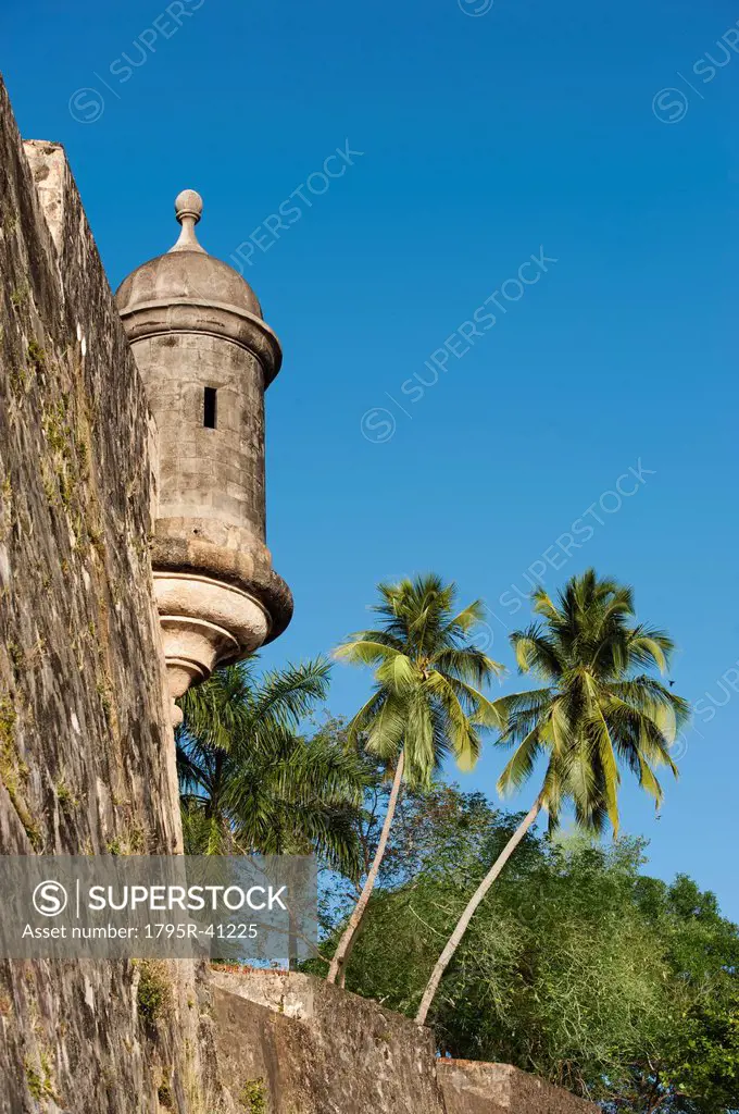 Puerto Rico, Old San Juan, section of El Morro Fortress