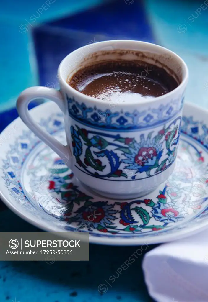 Turkey, Istanbul, Cup of Turkish coffee