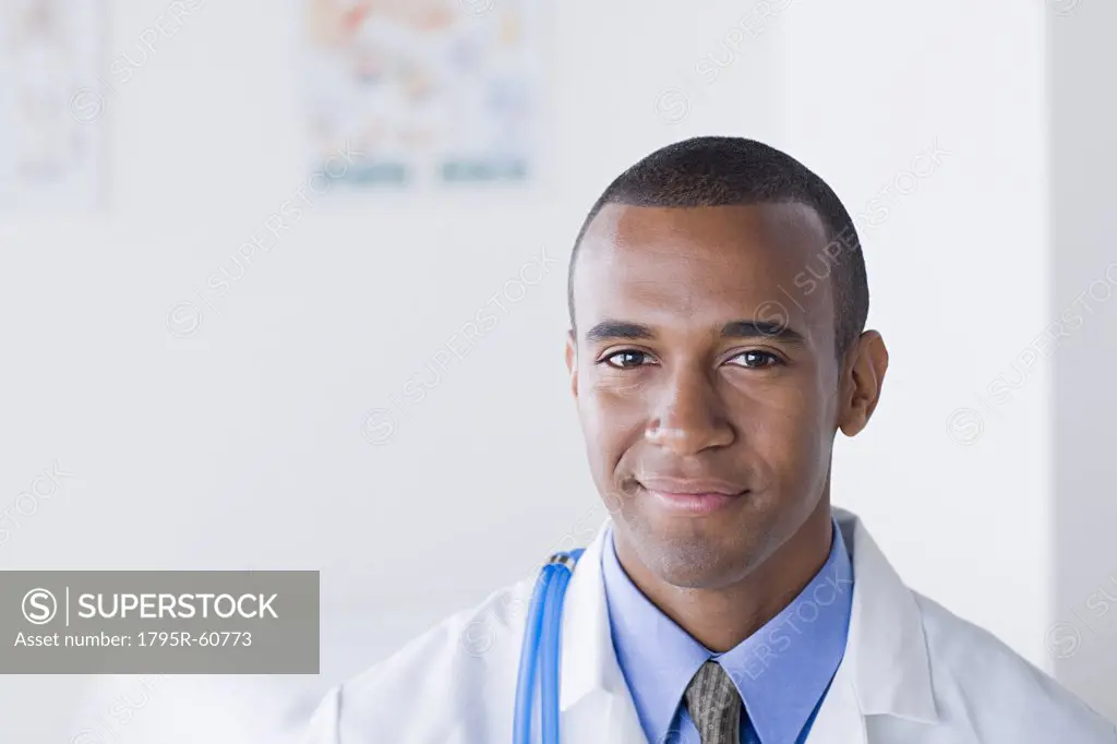 Portrait of male doctor