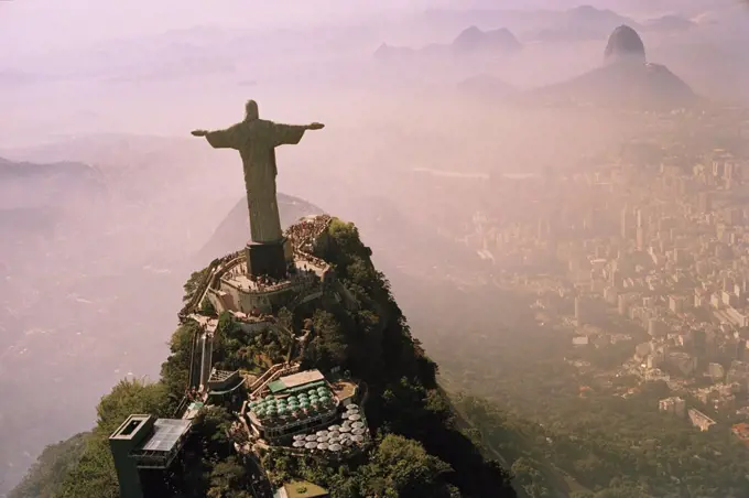 Christ The Redeemer statue, Rio de Janeiro, Brazil, 