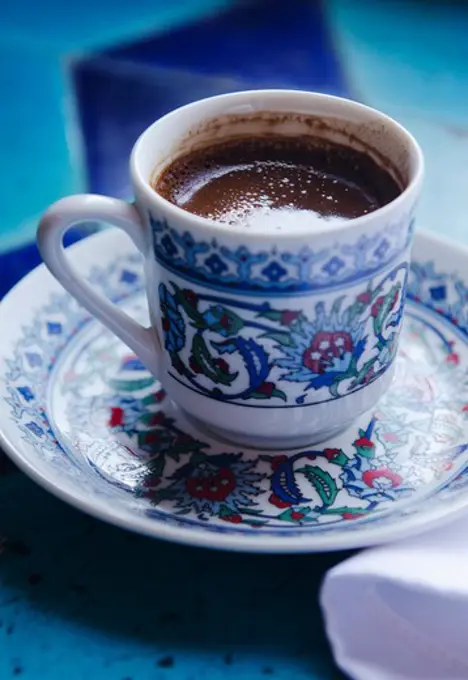 Turkey, Istanbul, Cup of Turkish coffee