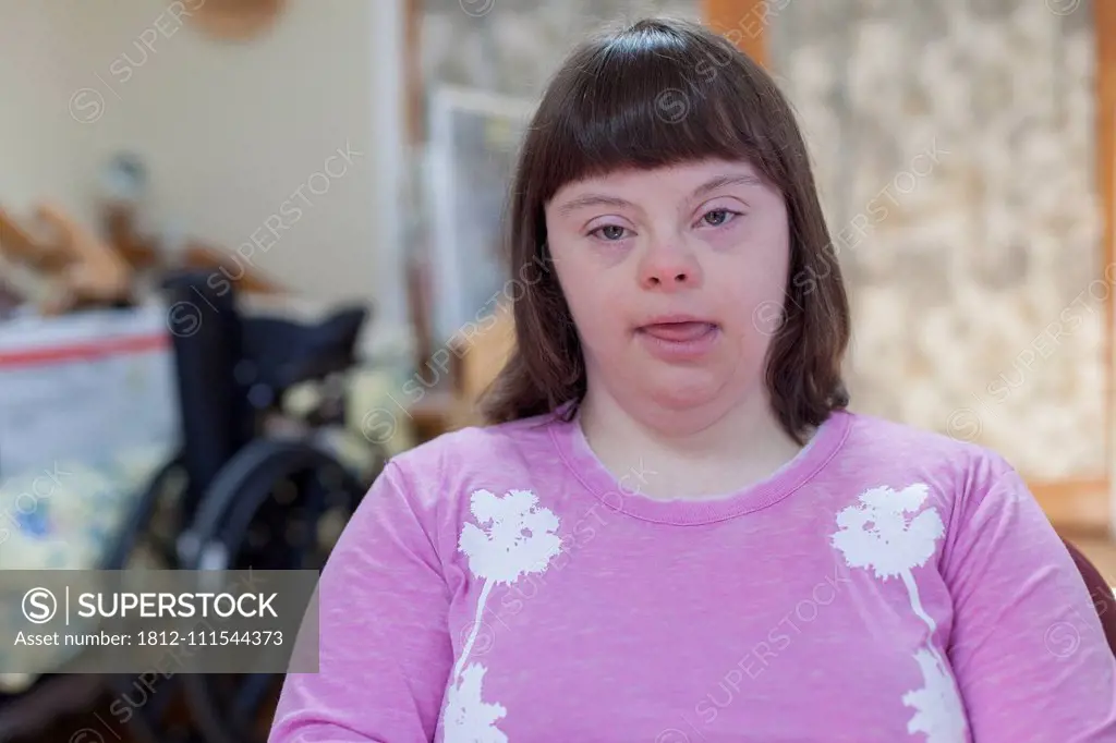 Girl with Down Syndrome