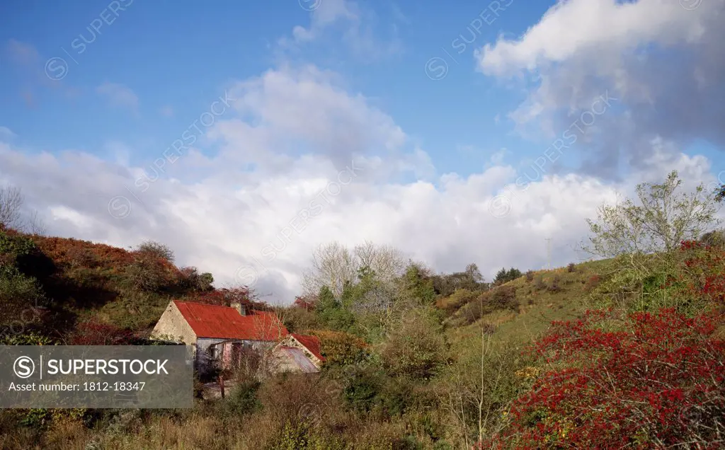 Ballinamore,Co Leitrim,Ireland;Old Cottage Near Ballinamore