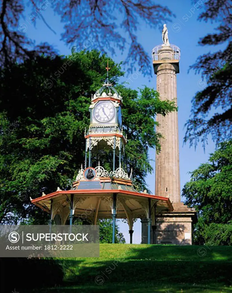 Forthill Park And Cole's Monument, Enniskillen, Co Fermanagh, IReland