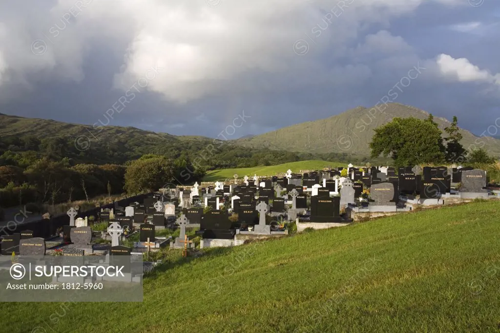 Kilmakilloge, Lauragh area, County Kerry, Ireland; Historic cemetery