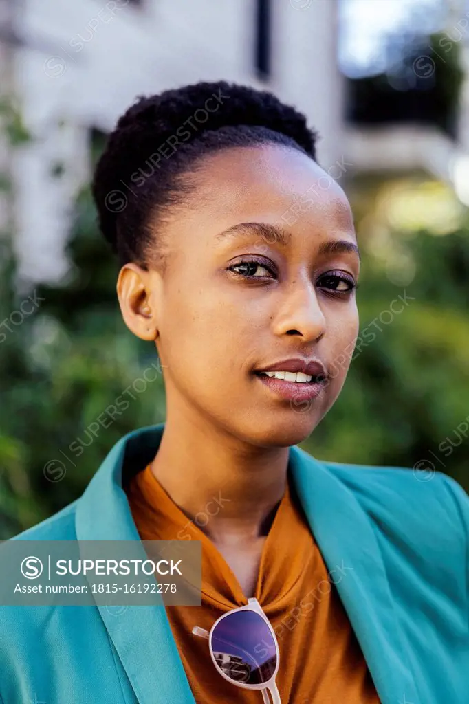 Portrait of young businesswoman