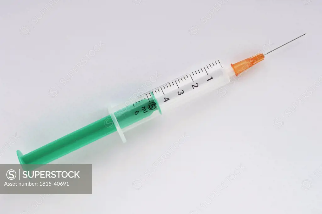 Small Syringe With Long Needle Stock Photo, Picture and Royalty Free Image.  Image 3798398.