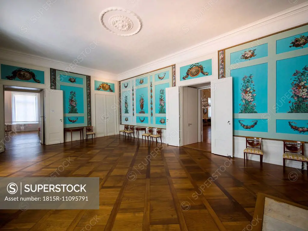 Germany, Eutin, Eutin Castle, Showrooms with historic interiors