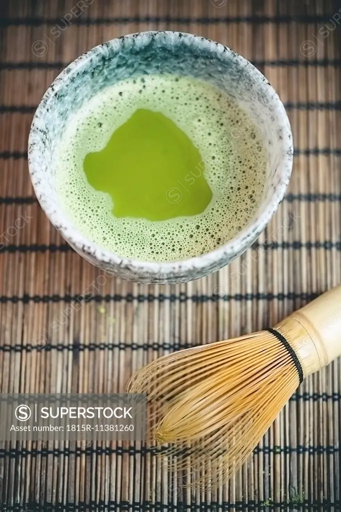 Japanese matcha tea