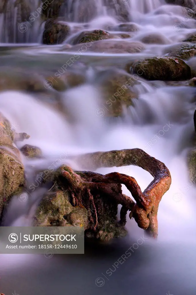 Spain, Albacete, Lagunas de Ruidera, Waterfalls of Guadiana river