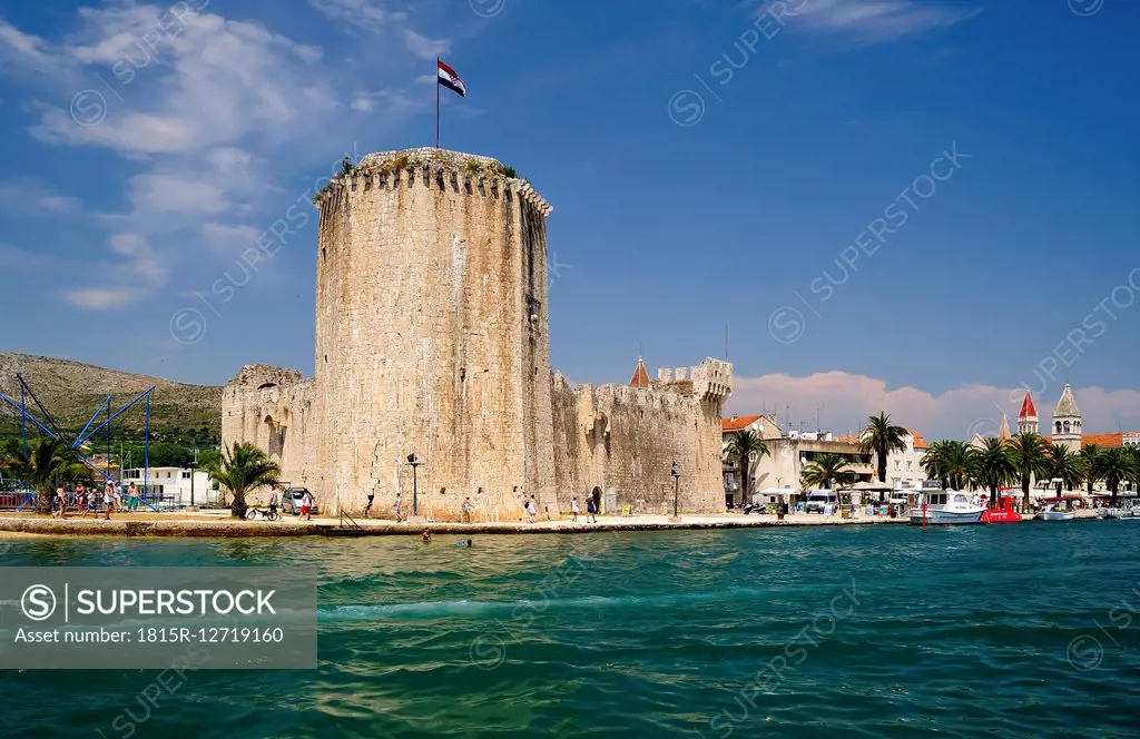 Croatia, Trogir, Kamerlengo fortress