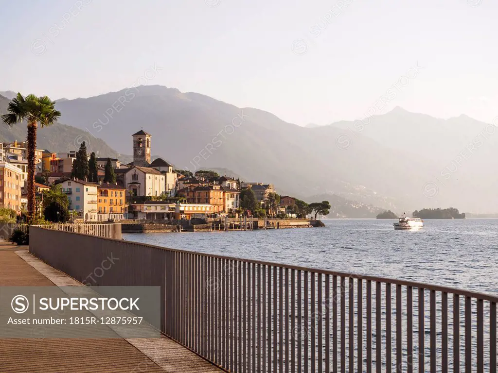 Switzerland, Ticino, Lago Maggiore, Brissago