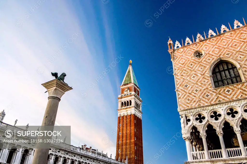 Italy, Veneto, Venice, St Mark's Campanile