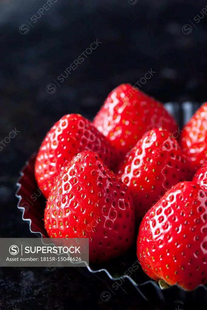 Strawberries, close-up