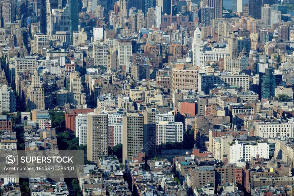 USA, New York, View of Manhattan