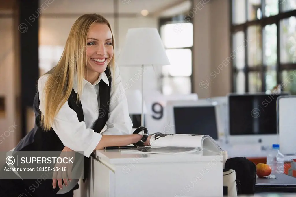 Business woman in office