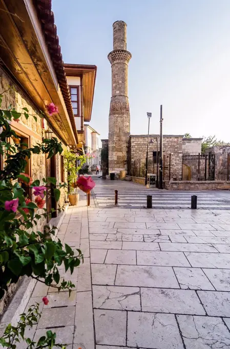 Turkey, Middle East, Antalya, Kaleici, Kesik Minaret