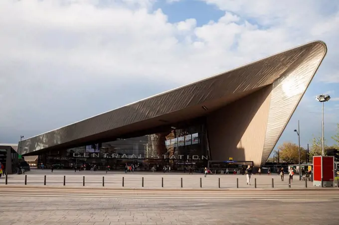 Netherlands, Rotterdam, Central Station