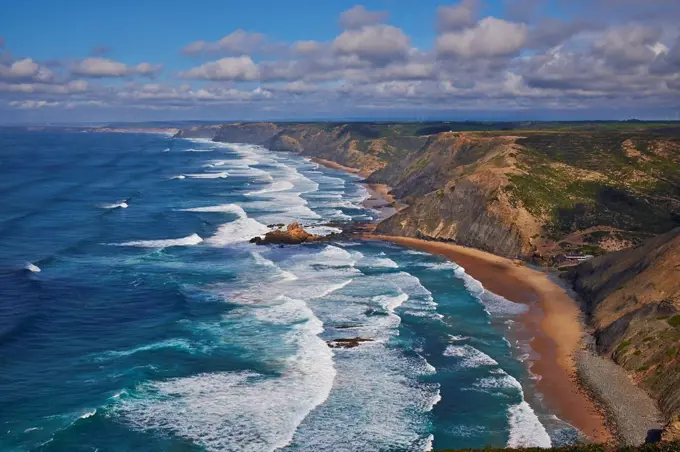 Portugal, Algarve, Sagres, Cordoama Beach