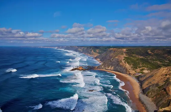 Portugal, Algarve, Sagres, Cordoama Beach