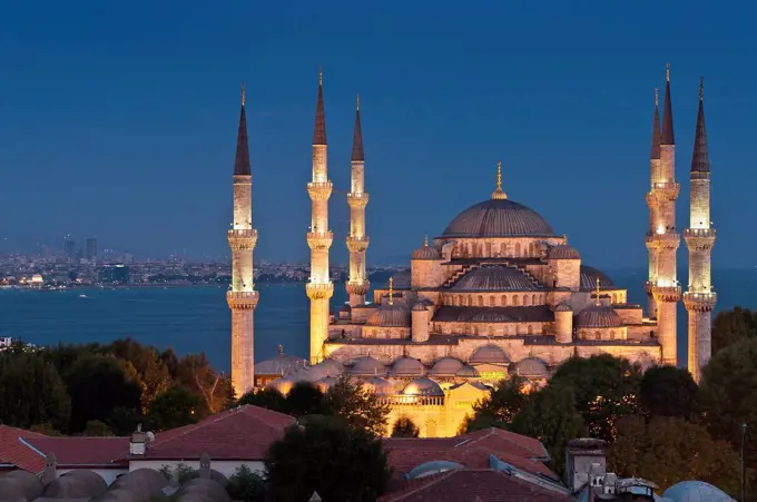 Turkey, Istanbul, Blue Mosque