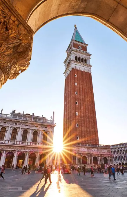 Italy, Venice, Campanile di San Marco