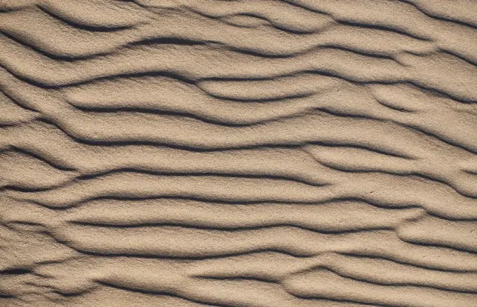 Italy, Sardinia, Porto Pino, dune, sand, ripple marks