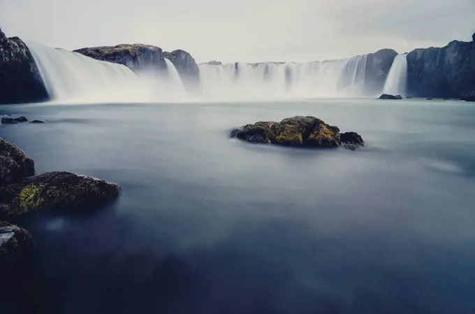 Iceland, Godafoss Waterfall