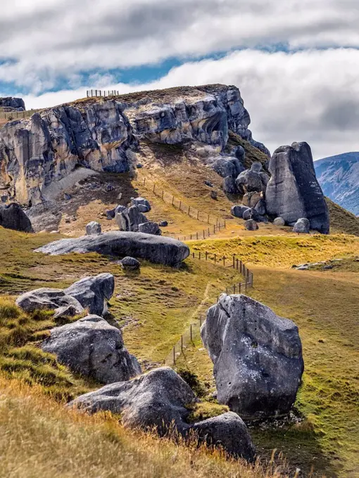 New Zealand, South Island, Canterbury Region, Arthur's Pass National Park, Castle Hill