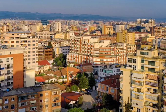 Albania, Tirana, city center