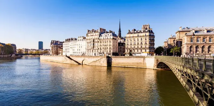 France, Paris, Pont d'Arcole