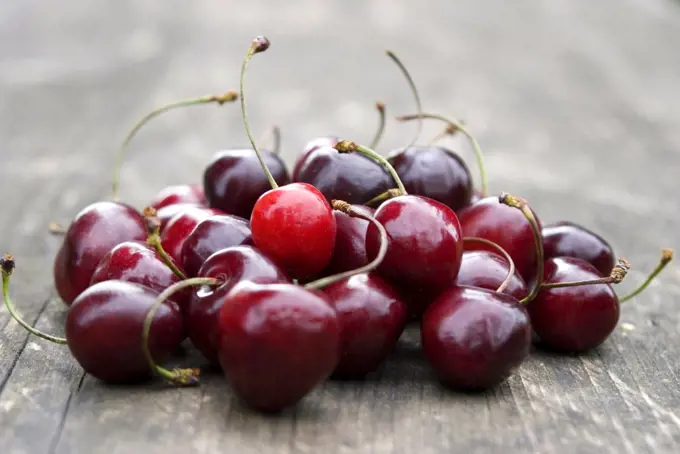 Red cherries