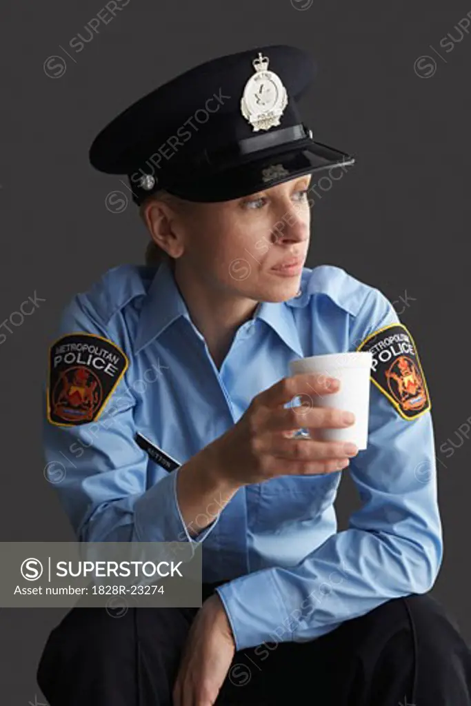 Portrait of Police Officer   