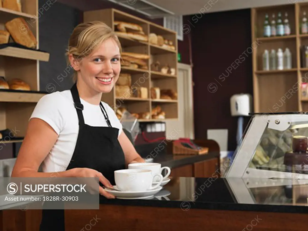 Portrait of Waitress   