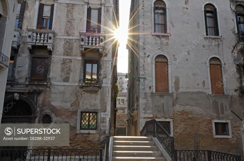 Exterior of Buildings, Venice, Italy   